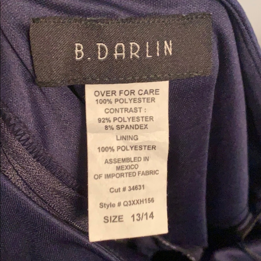 Girls dress brand new with tags.   Has bow on back